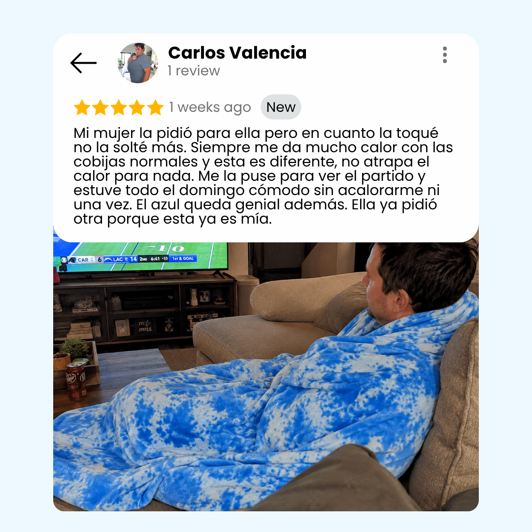 Nube Manta Refrescante